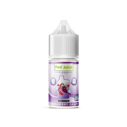 Pod Juice Salt PJ5000 30Ml - Cranberry Grape - Image 1