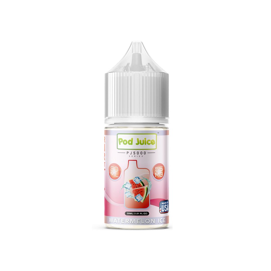 Pod Juice Salt PJ5000 30Ml - Watermelon Ice 1 Pod Juice Salt PJ5000 30Ml - Watermelon Ice