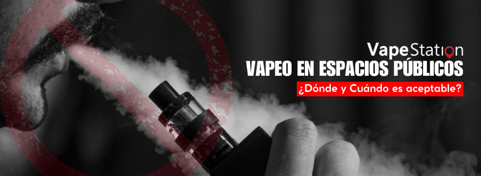 Vapeo en espacios públicos