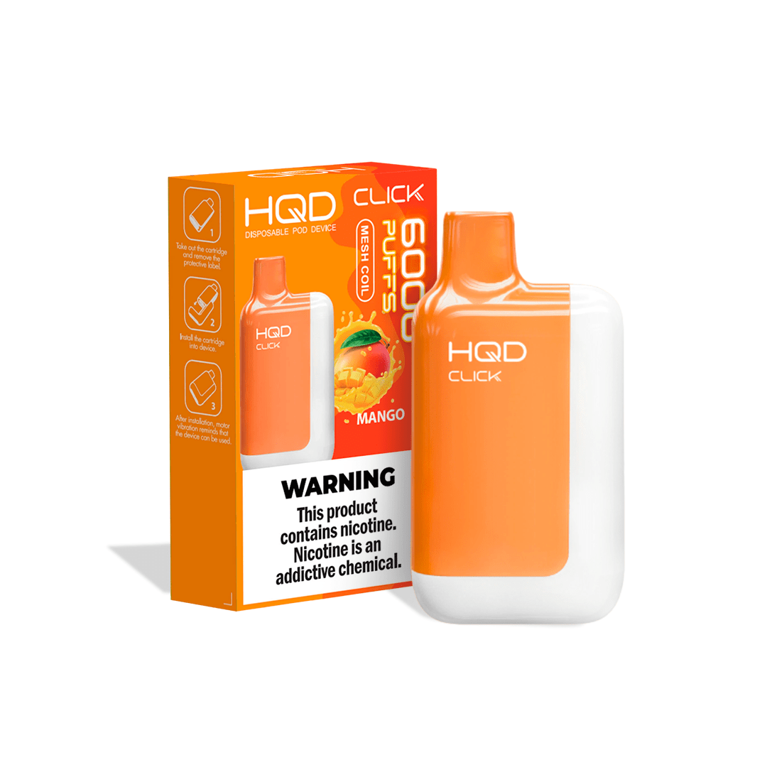 HQD Click 6000 - Mango 3 HQD Click 6000 - Mango