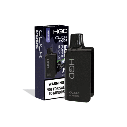 Repuesto HQD Click POD - Black Ice | 6000 Puffs 4 Repuesto HQD Click POD - Black Ice | 6000 Puffs - Image 2