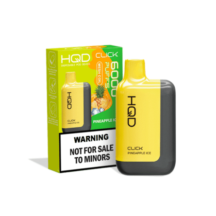 HQD Click 6000 - Pineapple Ice 4 HQD Click 6000 - Pineapple Ice - Image 2