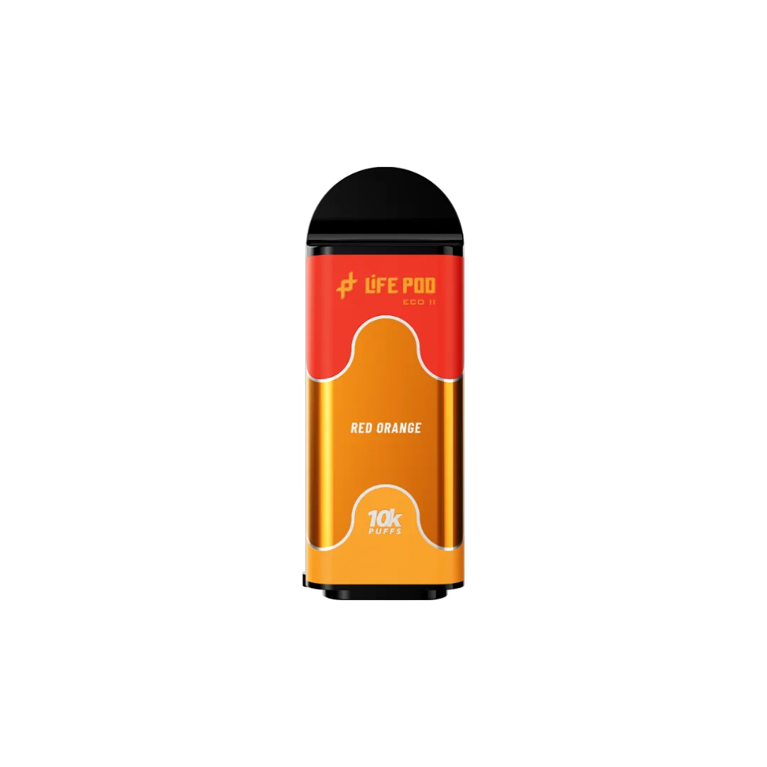 Excelente dispositivo Refill Life Pod Eco II 10K - Red Orange original garantizado.