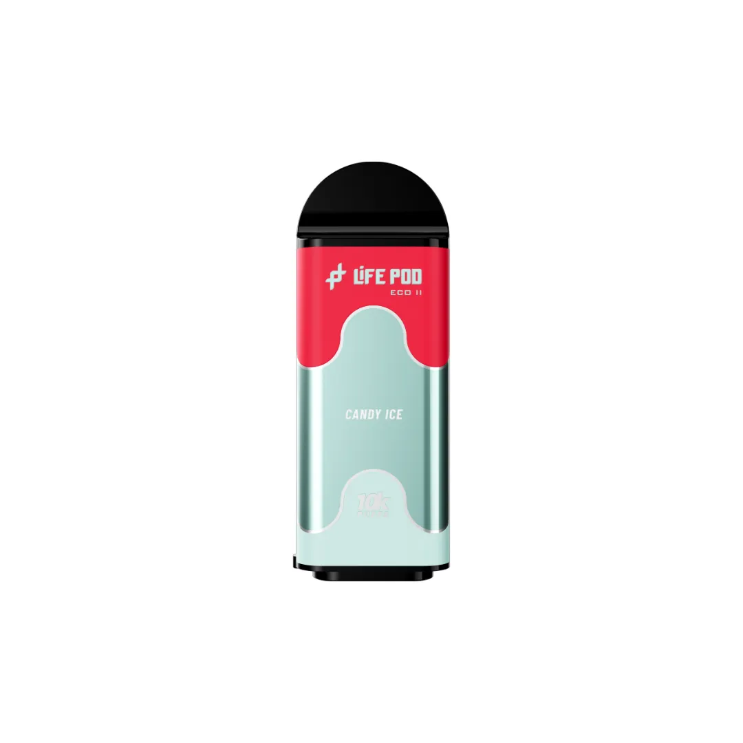 Excelente dispositivo Refill Life Pod Eco II 10K - Candy Ice original garantizado.
