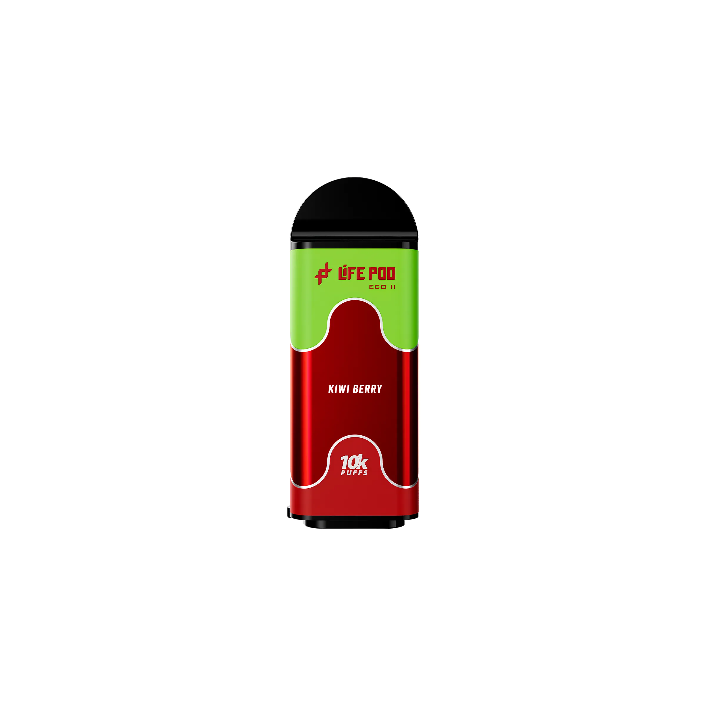 refill life pod eco ii 10k strawberry kiwi en su empaque original