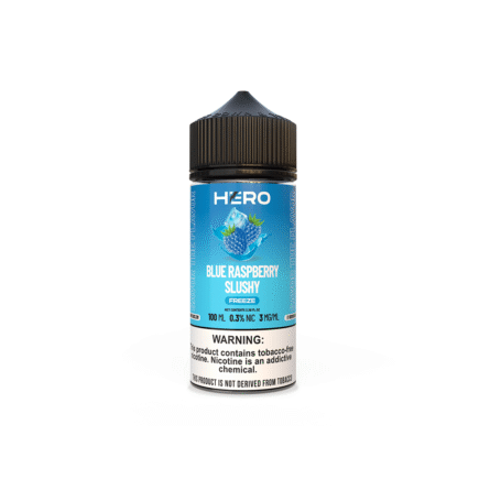 Hero Syn 100Ml - Blue Rasp Slushy FREEZE 11 Hero Syn 100Ml - Blue Rasp Slushy FREEZE - Image 1