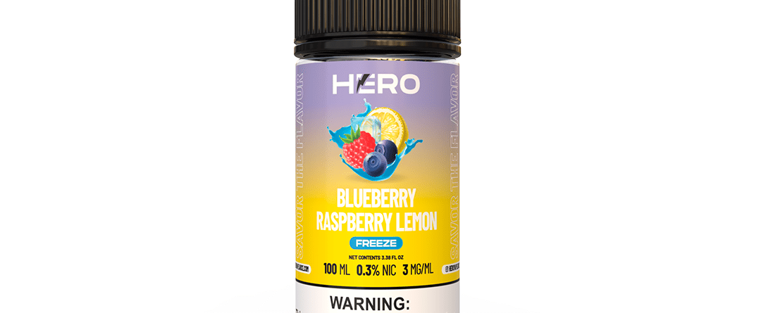 Excelente dispositivo Hero Syn 100Ml - Blue Razz Lemon Freeze original garantizado.