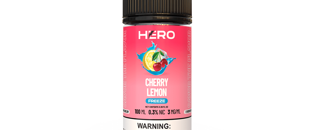 Excelente dispositivo Hero Syn 100Ml - Cherry Lemon FREEZE original garantizado.