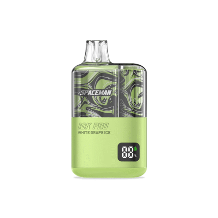 Spaceman Pro 10K - White Grape Ice | Vape Desechable 3 Spaceman Pro 10K - White Grape Ice | Vape Desechable - Image 1