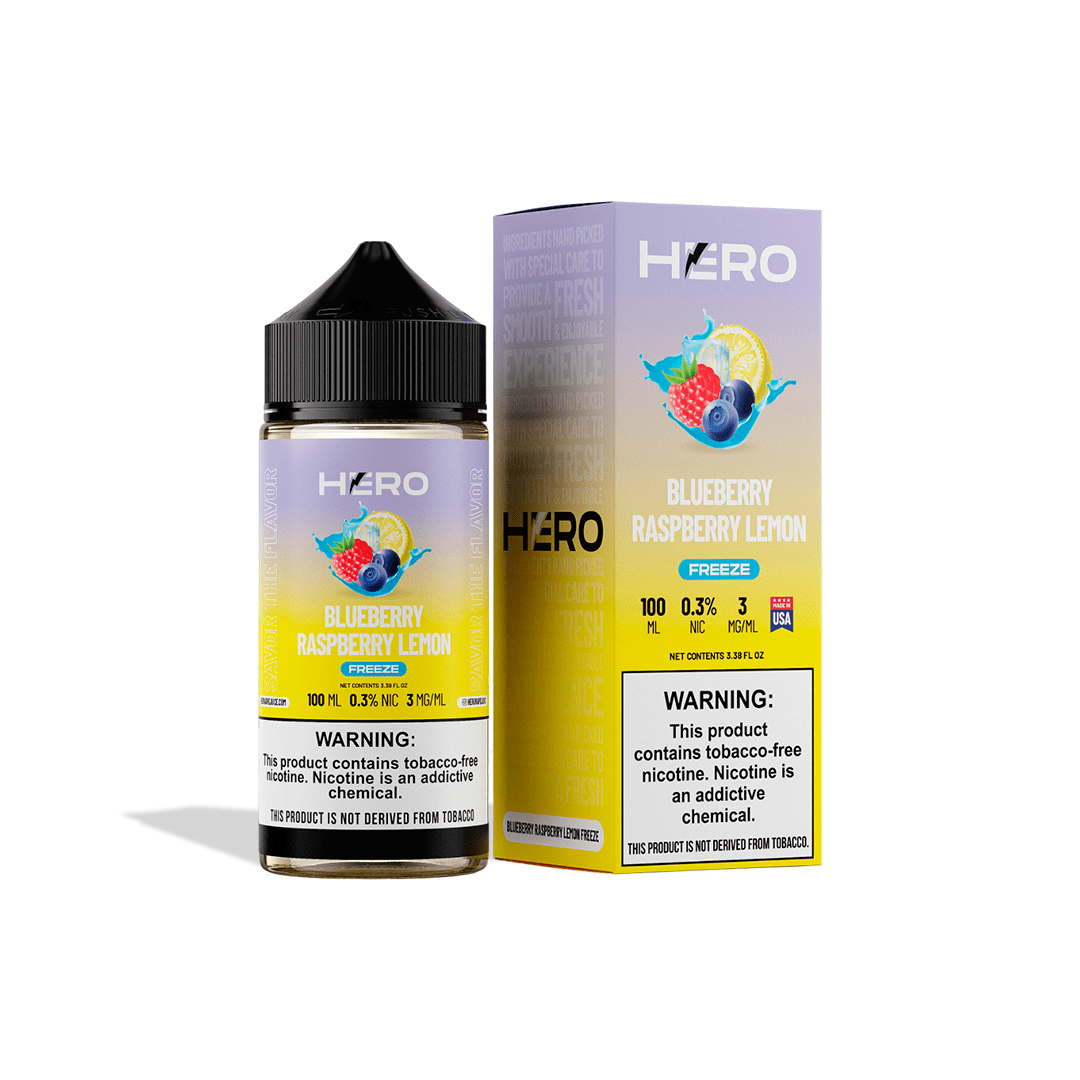 Hero Syn 100Ml - Blue Razz Lemon Freeze 7 Hero Syn 100Ml - Blue Razz Lemon Freeze