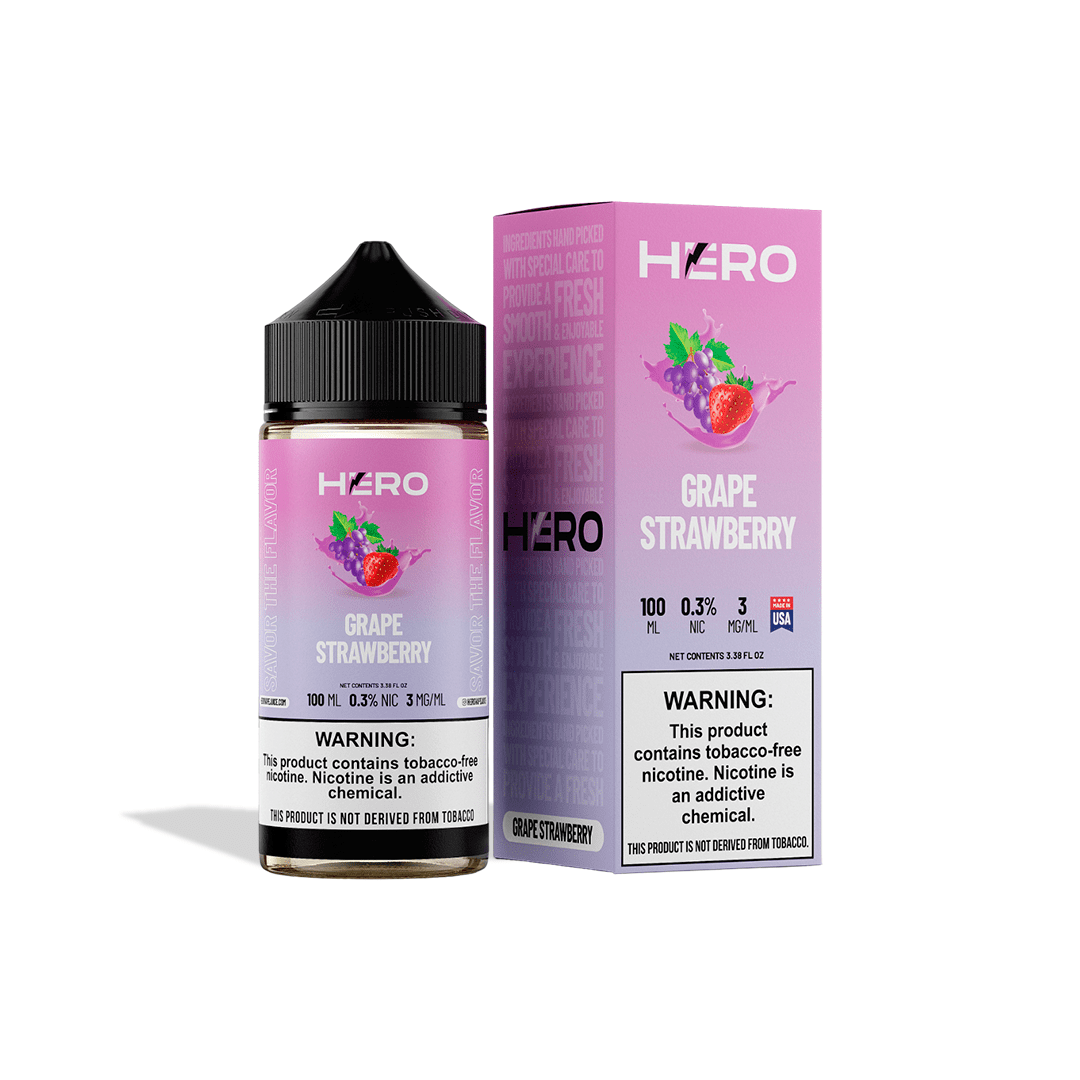 Hero Syn 100Ml - Grape Strawberry 5 Hero Syn 100Ml - Grape Strawberry