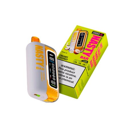 Nasty Bar XL DR20Ki - Creamy Coconut 2 Nasty Bar XL DR20Ki - Creamy Coconut - Image 1
