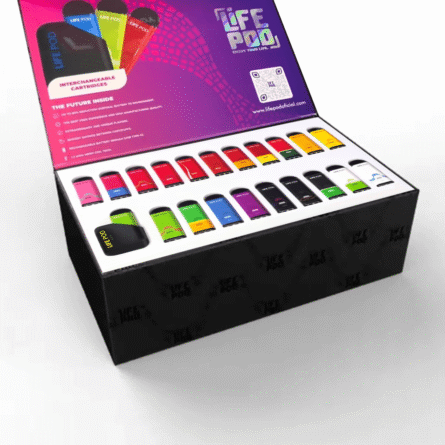 Mega Box Life Pod - 21 x Vape Desechable 8000 Puffs 3 Mega Box Life Pod - 21 x Vape Desechable 8000 Puffs - Image 1