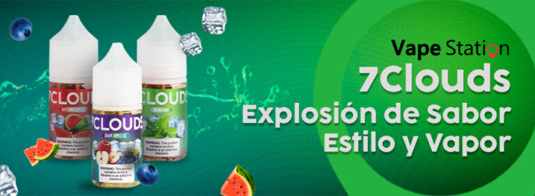 Conoce 7Clouds Eliquid: ¿Listo para Elevar tu Vapeo? Conoce 7Clouds Eliquid: ¿Listo para Elevar tu Vapeo?