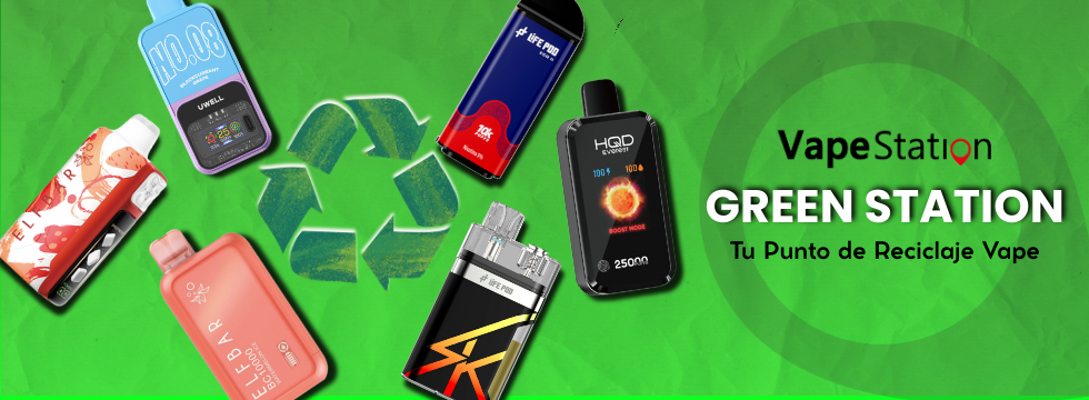 Inicio 37 Green Station: Tu punto de reciclaje vape