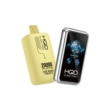 HQD Click PRO 30000 Kit - Sour Mango Pineapple 4 HQD Click PRO 30000 Kit - Sour Mango Pineapple - Image 2