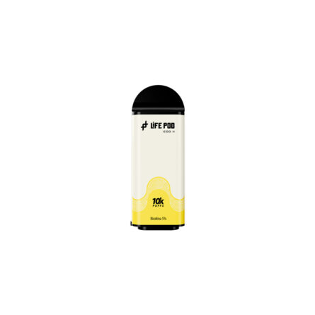 Refill Life Pod Eco II 10K - Banana Custard 2 Refill Life Pod Eco II 10K - Banana Custard - Image 1