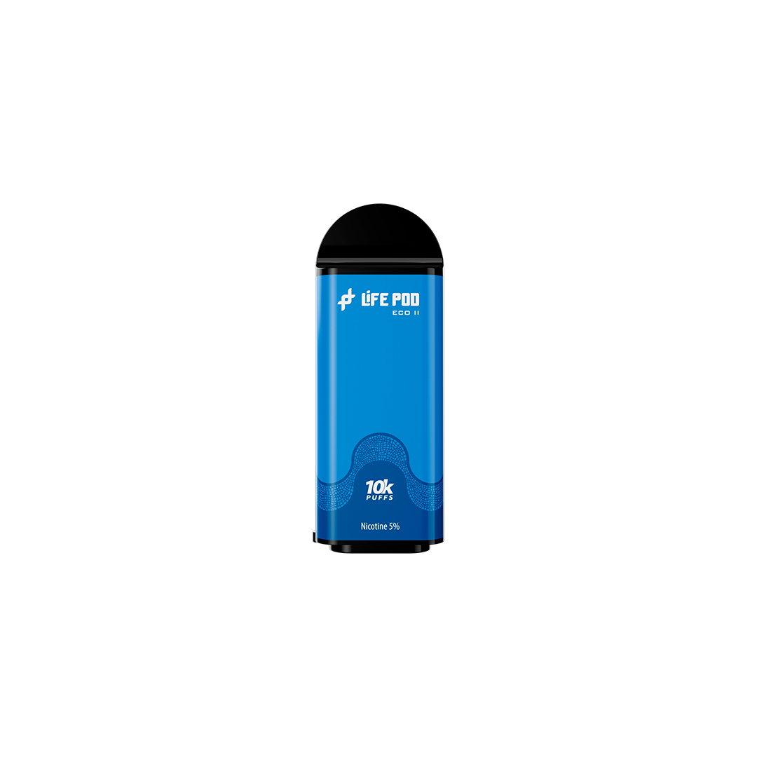 Refill Life Pod Eco II 10K - Blue Razz 1 Refill Life Pod Eco II 10K - Blue Razz