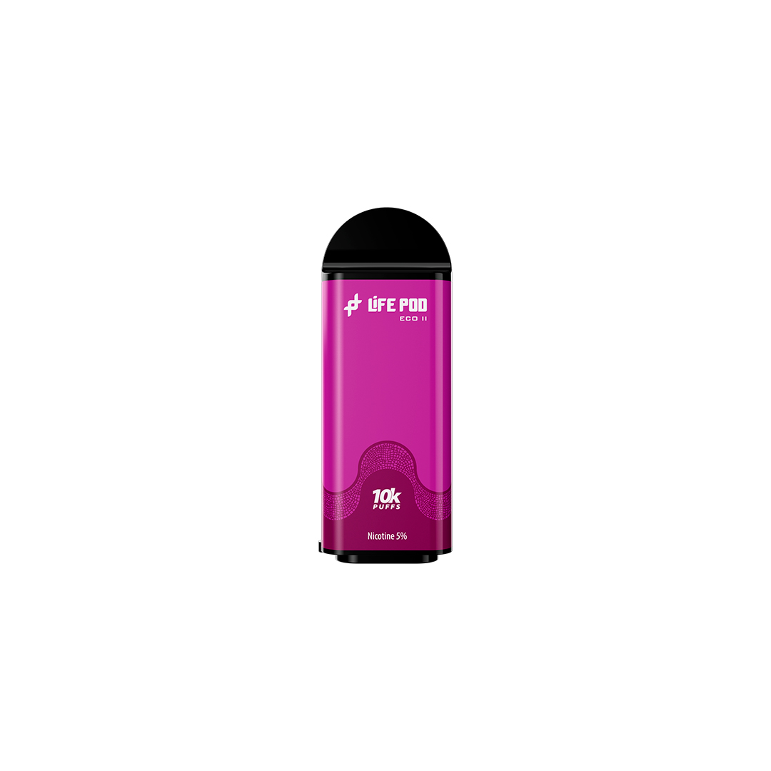 Refill Life Pod Eco II 10K - Grape Ice 1 Refill Life Pod Eco II 10K - Grape Ice
