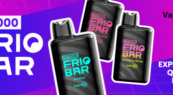 Frio Bar DB3000: El Vape desechable que revoluciona con Duomesh.