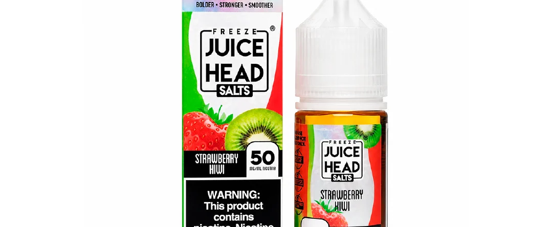 Excelente dispositivo Juice Head Salts FREEZE 30Ml - Strawberry Kiwi original garantizado.