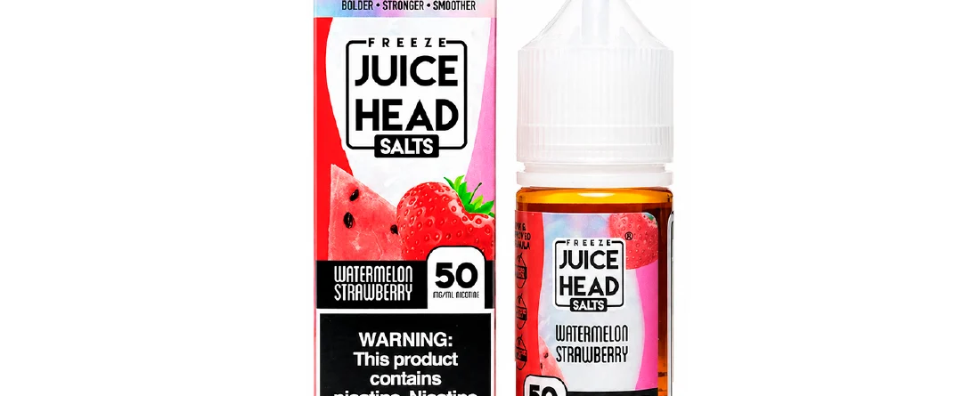 Excelente dispositivo Juice Head Salts FREEZE 30Ml - Watermelon Strawberry original garantizado.