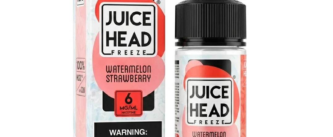 Excelente dispositivo Juice Head FREEZE 100Ml - Watermelon Strawberry original garantizado.
