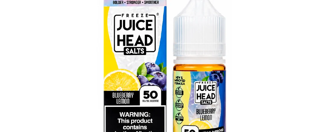 Excelente dispositivo Juice Head Salts FREEZE 30Ml - Blueberry Lemon original garantizado.