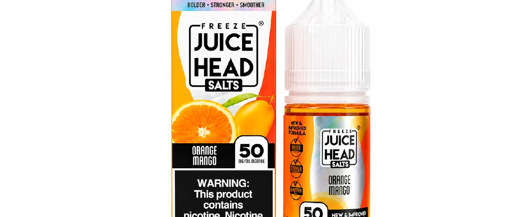 Excelente dispositivo Juice Head Salts FREEZE 30Ml - Orange Mango original garantizado.