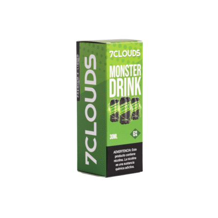 Excelente dispositivo 7Clouds 30Ml - Monster Drink original garantizado.